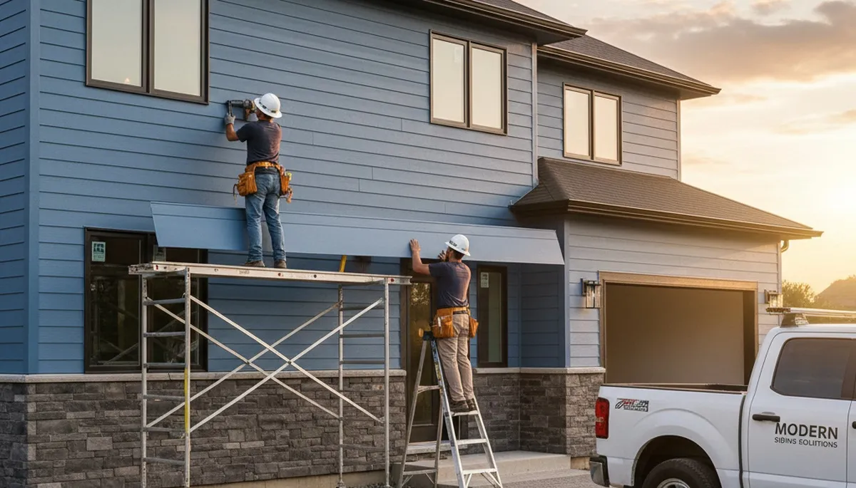 Professional vinyl siding installation on Brooklyn NY home by Next Level Exteriors